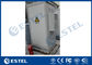 1.5KW ظرفیت خنک کننده کابینت مخابراتی در فضای باز فولاد گالوانیزه با عایق حرارتی
