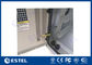 کابینت مخابراتی فضای باز IP55 16U ضد آب با طراحی تهویه مطبوع و قفل ضد سرقت