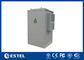 16U IP55 Steel Outdoor Telecom Cabinet Control Temperature Control عایق