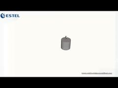 ساختار فولادی نصب شده بر روی زمین برای پنل‌های خورشیدی