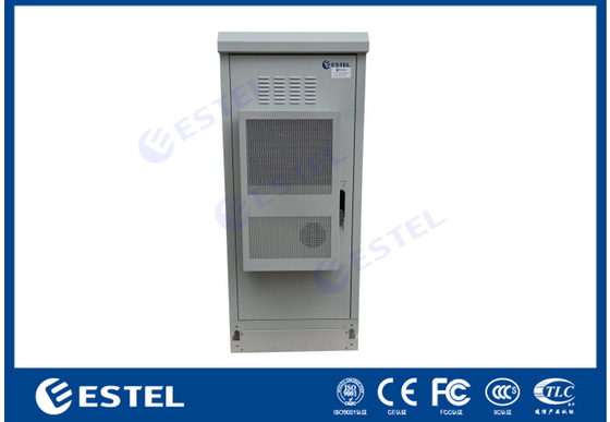 کابینت 19 اینچی کف راه آهن تک جداره فولادی گالوانیزه با PDU
