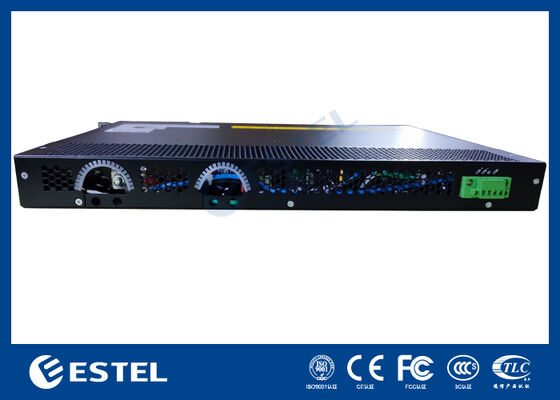 1U 2 اسلات ولتاژ بالا DC و DC رف گسترش خورشیدی برای 48V سیستم های برق مخابراتی