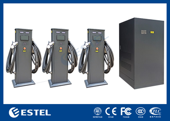 ایستگاه شارژ خودروهای الکتریکی در فضای باز AC EV فاز 3 شارژگر 22kw EV با کابل 5M