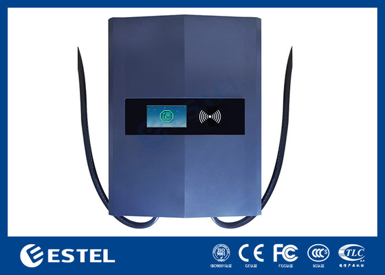 شارژر 3 فاز CE شارژر سریع EV 25kW 50A DC با 2 تفنگ نصب شده در دیوار