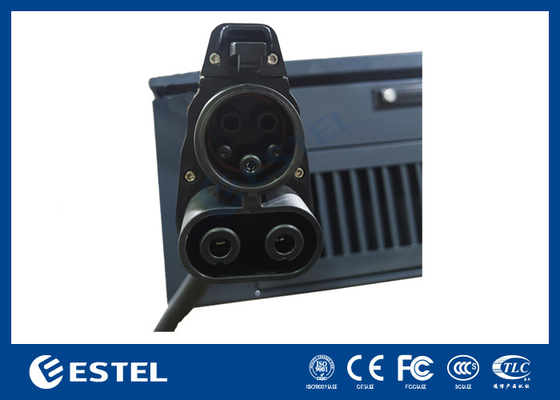 شارژر دو تیراندازی DC سریع EV 40kw 3Ph Wall Box شارژر ماشین با محفظه IP54