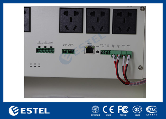 کابینت نصب قطب بیرونی با نظارت ویدئویی در زمان واقعی و کنترل از راه دور