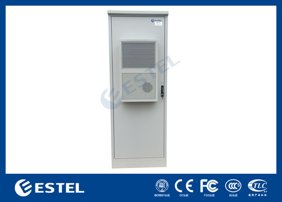 IP55 33U کابینت بیرونی 1 بخش با قفسه باتری و توزیع برق