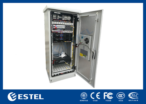 کابینت باتری دو طرفه با واحد نظارت و PDU