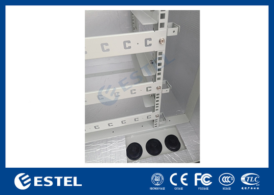 ET8080130A-22U کابینت مخابراتی بیرونی با کولر تهویه مطبوع و چهار چرخ