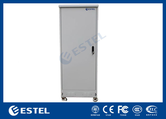 کابینت داده های بیرونی استاندارد 38U با تهویه مطبوع DC و چرخ آسان برای حرکت