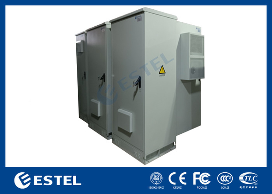 ET9070220-42U مخابرات کابینت باتری بیرونی با تهویه مطبوع AC و قفسه ذخیره باتری