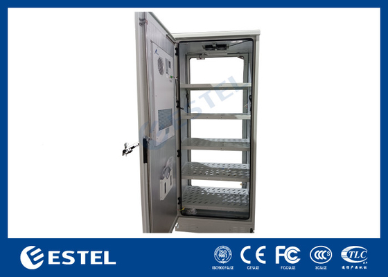 ET9070220-42U مخابرات کابینت باتری بیرونی با تهویه مطبوع AC و قفسه ذخیره باتری