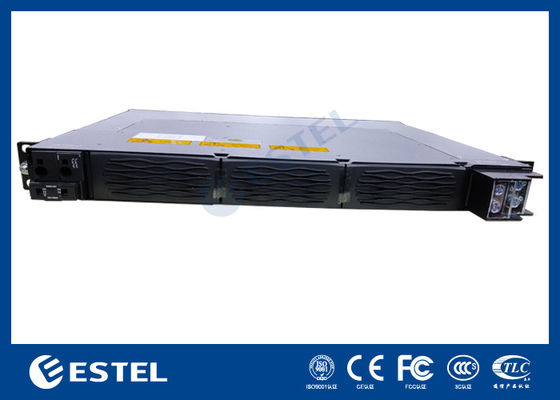 کمکت -48VDC به 220VAC اینورتر DC به AC منبع برق برای سیستم برق مخابراتی 1U ارتفاع قدرت ولتاژ تبدیل