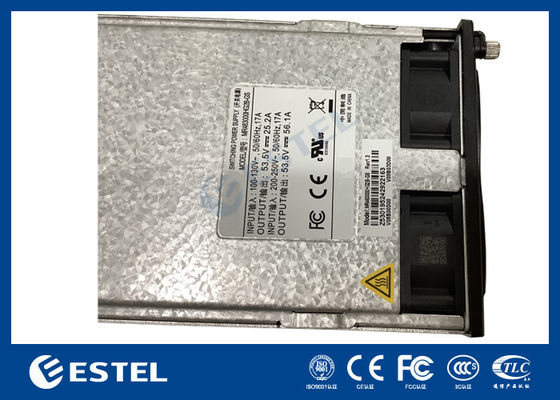 AC48V 750A سیستم های برق موازی مخابراتی برای ایستگاه پایه SNMP RS485 پشتیبانی می شود