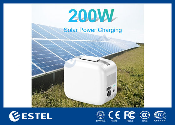 ایستگاه برق قابل حمل ESTEL eCandle 1KWH باتری LiFePO4 شارژ خورشیدی خروجی 300 وات پشتیبان UPS