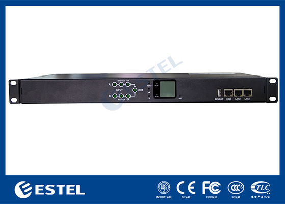 200-240VAC 2x16A دو سر ورودی و بسته بندی شده در راک PDU با KN-1 حفاظت نظارت