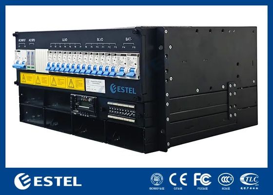 محفظه برق بیرونی IP65 سیستم قدرت مخابرات با یکسو کننده های 18 کیلووات 300 آمپر