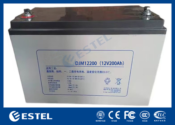 ESTEL DJM12200 12V 200Ah باتری اسید سرب با ظرفیت بالا راه حل قدرت درجه صنعتی برای سیستم های مخزن مخابرات و انرژی