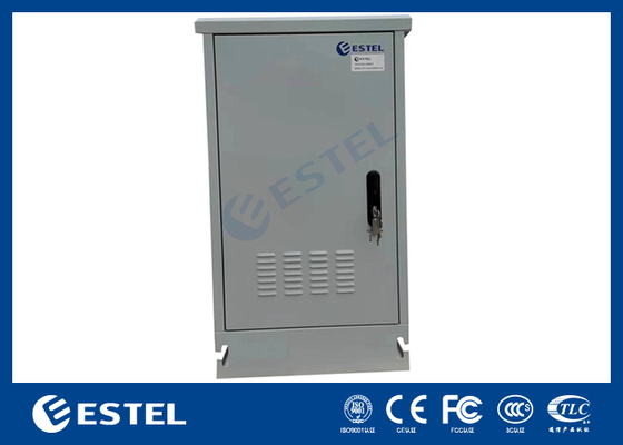 IP55 22U کابینت باتری بیرونی با سیستم برق اصلاح کننده 9KW 48VDC برای برنامه های مخابراتی