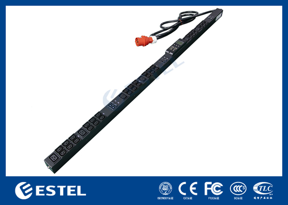 19 خروجی، پروتکل های هوشمند PDU، حفاظت از افزایش، ظرفیت 16A / 250V و طراحی پلاگ صاف برای توزیع برق و ایمنی تجهیزات قابل اعتماد سرور.