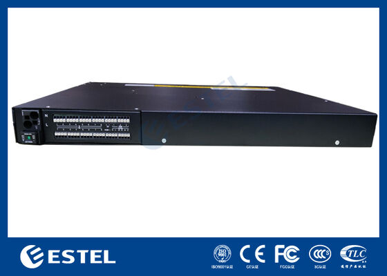 سیستم برق مخابراتی 8 کیلوواتی 1U با عرض استاندارد 19 اینچ و پورت های ارتباطی متعدد برای شبکه سازی انعطاف پذیر