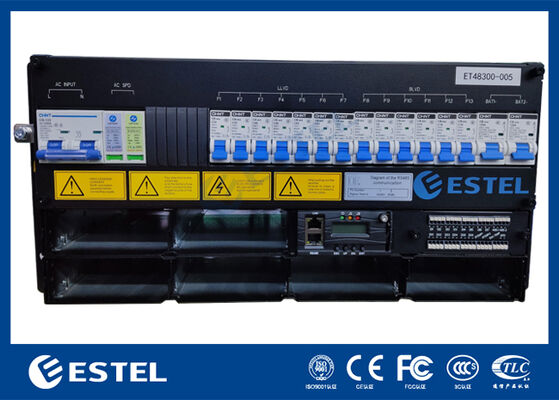 پنل برق 12 کیلووات با سیستم برق مخابراتی 200 آمپر از یکسوکننده ها