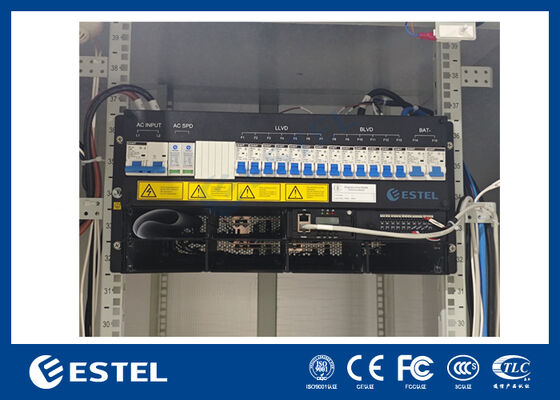 کابینت برق مخابراتی در فضای باز با اصلاح کننده ها و MPPT ها برای نیروگاه زغال سنگ و حیاط معدن 9kW تا 18kW مقیاس پذیر