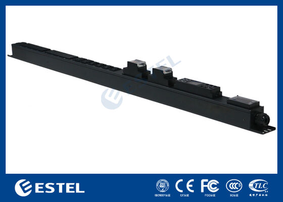 واحد PDU هوشمند APC با نظارت بر قدرت در زمان واقعی و سنسورهای محیطی برای مدیریت مرکز داده و تحویل برق