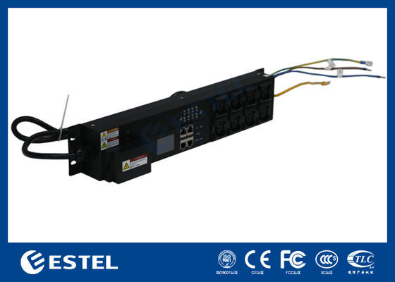 واحد هوشمند PDU برای واحد توزیع برق هوشمند مرکز داده با نظارت