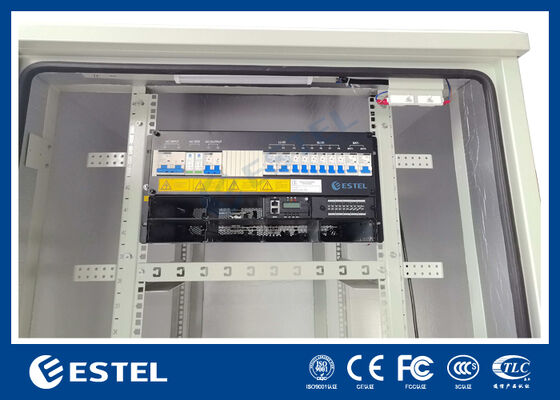 24kW قدرت اصلاح کننده مخابراتی در درجه حرارت کنترل شده IP65 درب بیرونی 38U