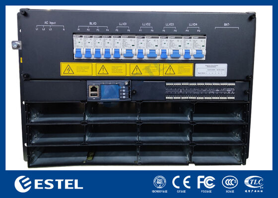 DC48V 7U 36kw سیستم اصلاح کننده صنعتی پشتیبانی مدیریت از راه دور RS485