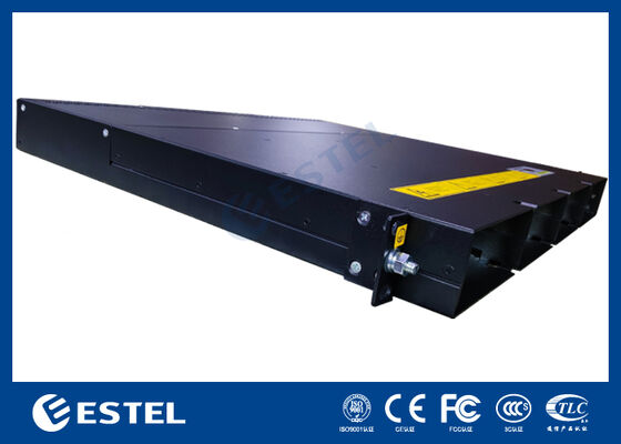 1U 2 اسلات ولتاژ بالا DC و DC رف گسترش خورشیدی برای 48V سیستم های برق مخابراتی
