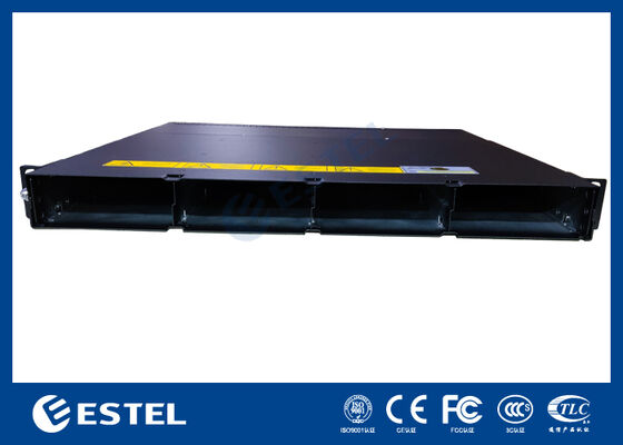 1U 2 اسلات ولتاژ بالا DC و DC رف گسترش خورشیدی برای 48V سیستم های برق مخابراتی