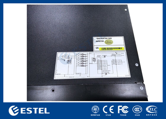 7U Compact DC Power System for Telecom Networks and Communication Infrastructure 6kW Output Integrated Control and Power Conversion