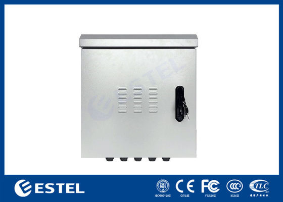 قفسه 9U Pole Mounted IP55 در فضای باز مخابراتی برای ایستگاه پایه ارتباطی