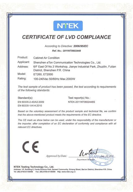 چین ESTEL (GUANGDONG) TECHNOLOGY CO., LTD. گواهینامه ها